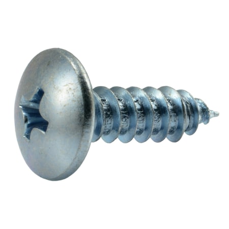 Midwest Fastener Sheet Metal Screw, #10 x 5/8 in, Zinc Plated Steel Truss Head Phillips Drive, 35 PK 36962